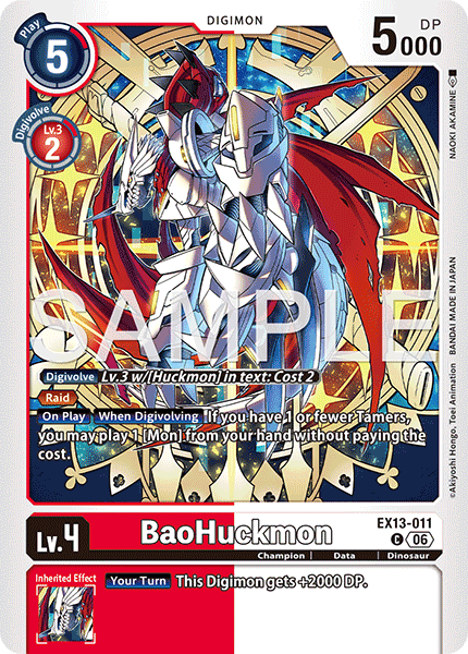 (Pre-order 2nd October 2026) BaoHuckmon (EX13-011) Common