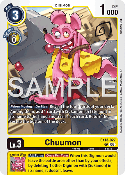 (Pre-order 2nd October 2026) Chuumon (EX13-027) Common