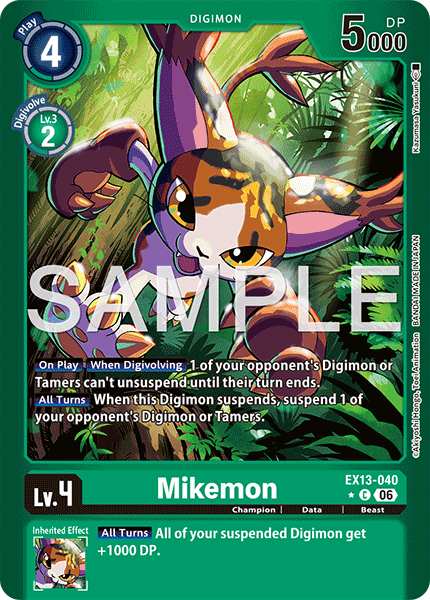 Mikemon (EX13-040) Limited Common