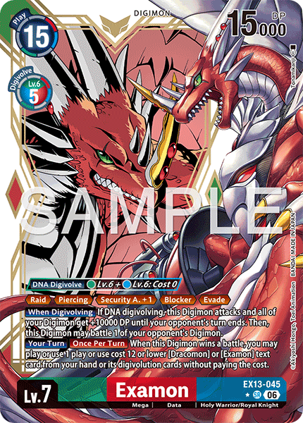 (Pre-order 2nd October 2026) Examon (EX13-045) Alternative Art