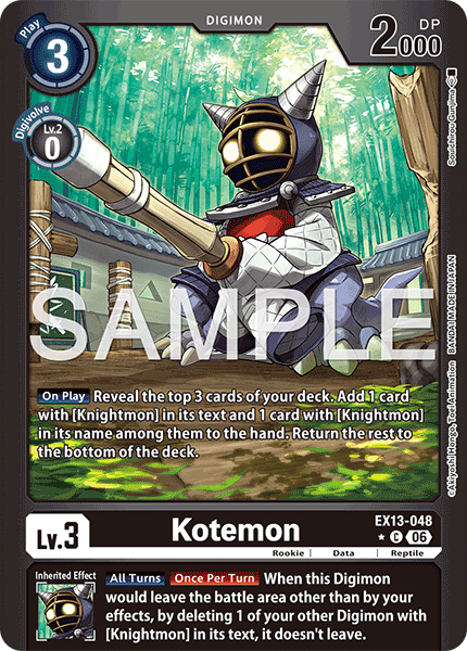 Kotemon (EX13-048) Limited Common