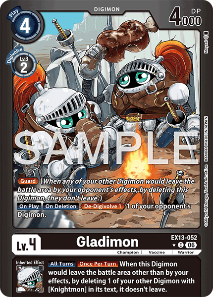 Gladimon (EX13-052) Limited Common
