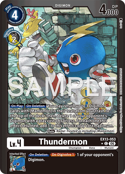 Thundermon (EX13-053) Limited Common