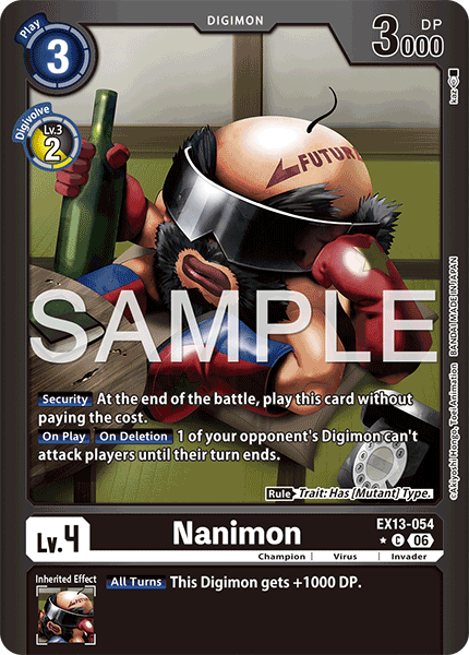 Nanimon (EX13-054) Limited Common
