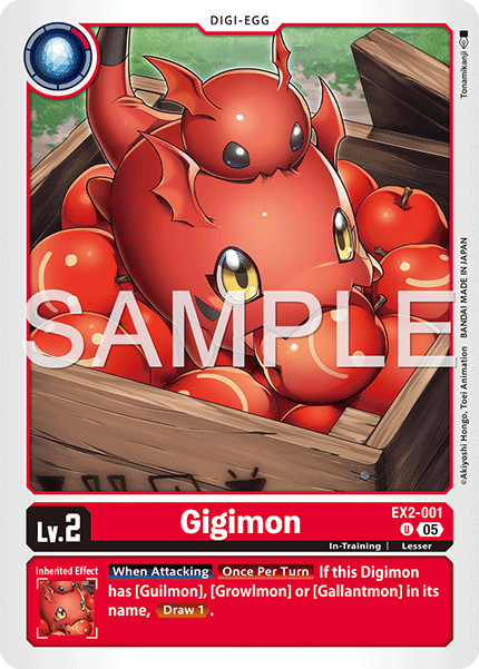 Gigimon (EX2-001) Digimon Generation [AD01]