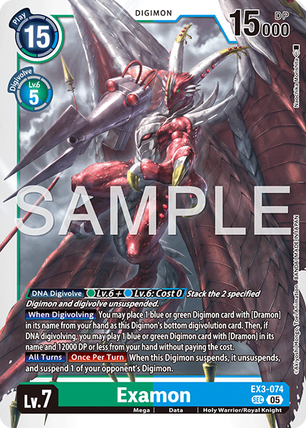 Examon (EX3-074) Digimon Generation [AD01]