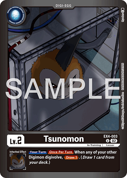 Tsunomon (EX4-003) Billion Bullet [LM06]