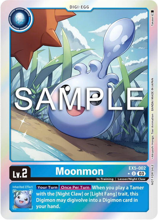 Moonmon (EX5-002) Box Topper