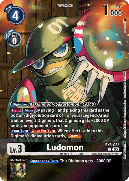 Ludomon (EX6-038) Legend Pack 2025
