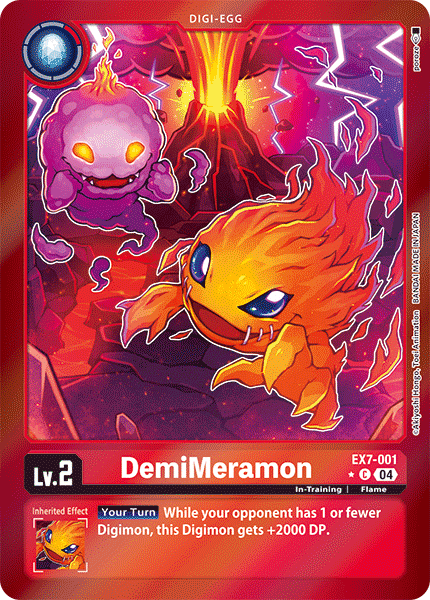 DemiMeramon (EX7-001) Limited Common