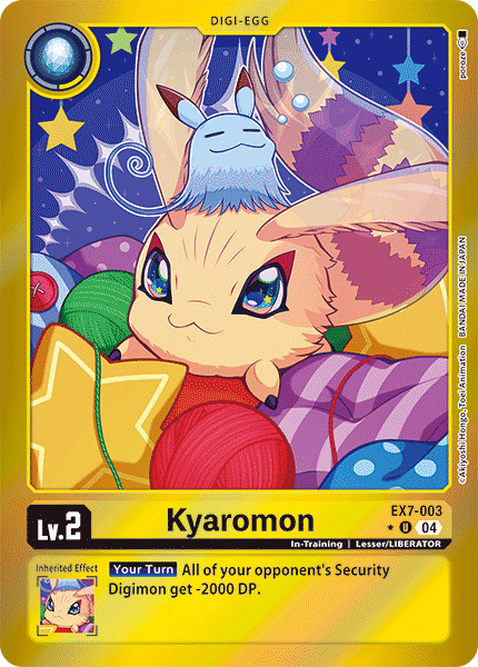 Kyaromon (EX7-003) Limited Uncommon