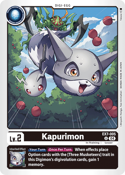 Kapurimon (EX7-005) Uncommon