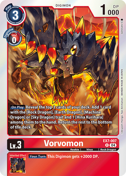 Vorvomon (EX7-007) Rare