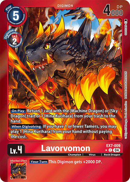 Lavorvomon (EX7-009) Limited Common