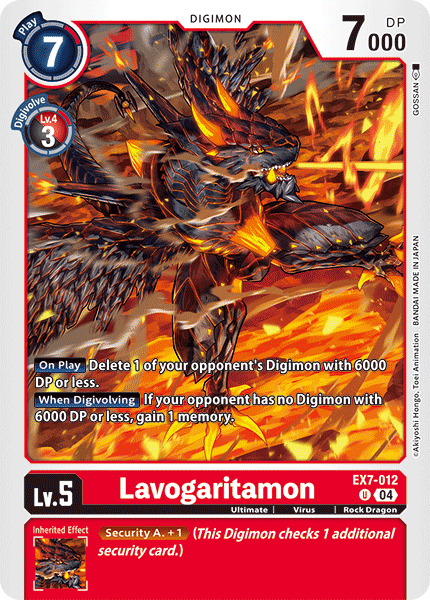 Lavogaritamon (EX7-012) Uncommon