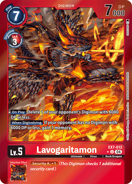 Lavogaritamon (EX7-012) Limited Uncommon