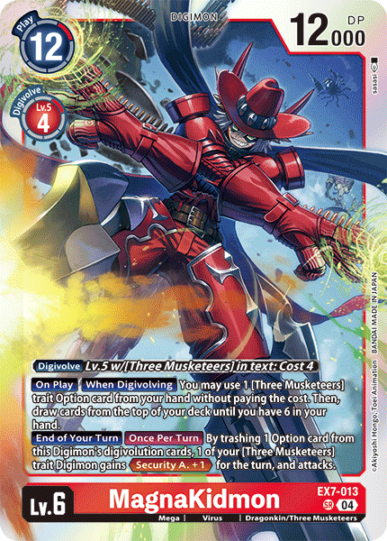 MagnaKidmon (EX7-013) Super Rare