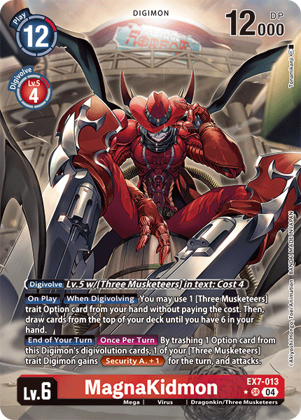 MagnaKidmon (EX7-013) Alternative Art