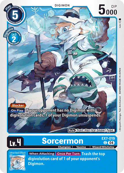 Sorcermon (EX7-019) Common