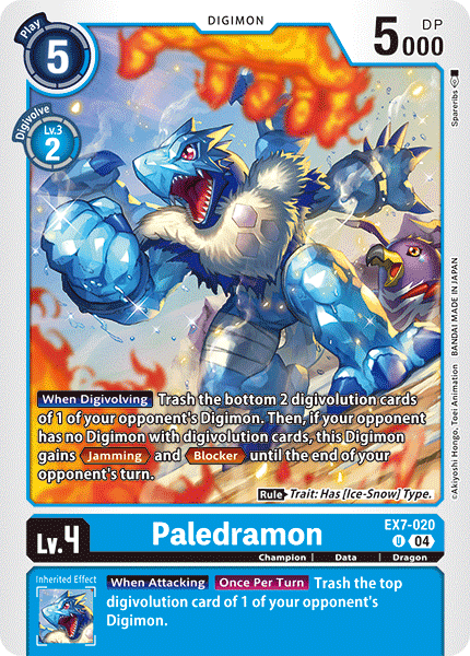 Paledramon (EX7-020) Uncommon