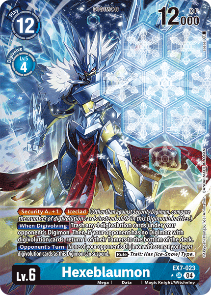 Hexeblaumon (EX7-023) Alternative Art