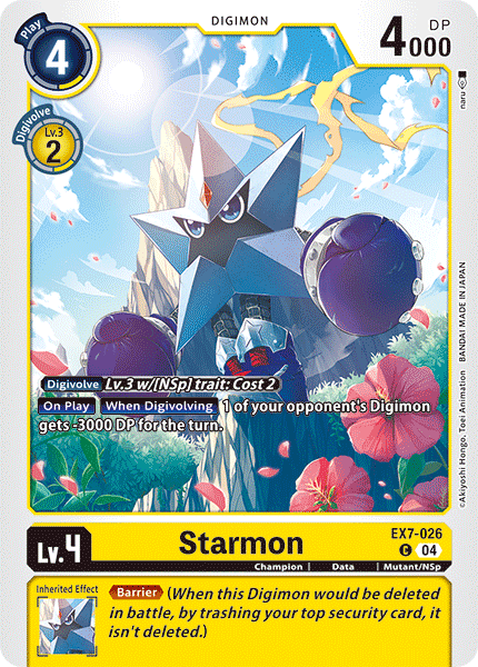 Starmon (EX7-026) Common