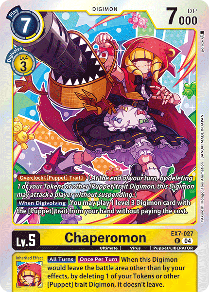 Chaperomon (EX7-027) Rare