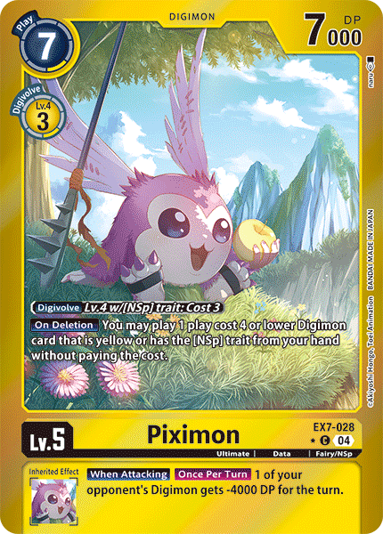 Piximon (EX7-028) Limited Common