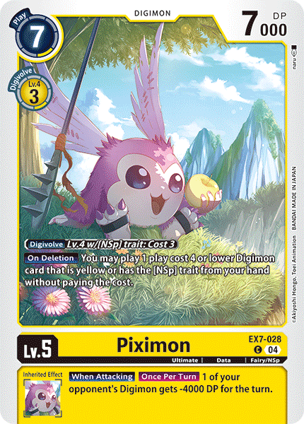 Piximon (EX7-028) Common