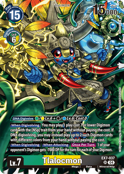 Tlalocmon (EX7-037) Super Rare