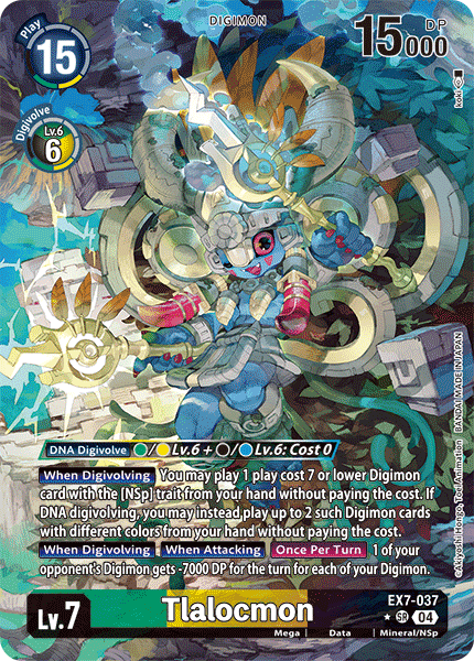 Tlalocmon (EX7-037) Alternative Art