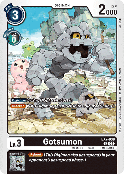 Gotsumon (EX7-038) Uncommon