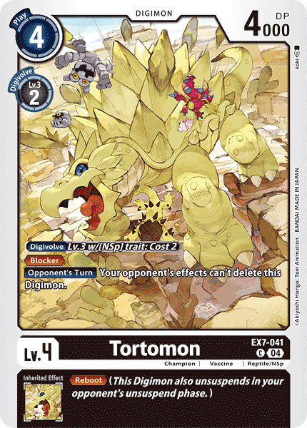 Tortomon (EX7-041) Common