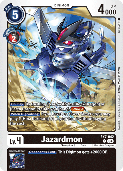 Jazardmon (EX7-042) Common