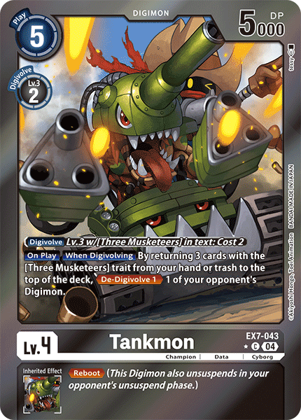 Tankmon (EX7-043) Limited Common
