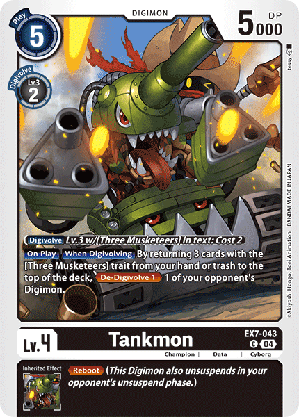 Tankmon (EX7-043) Common