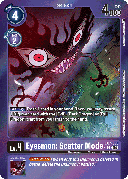 Eyesmon: Scatter Mode (EX7-053) Limited Common