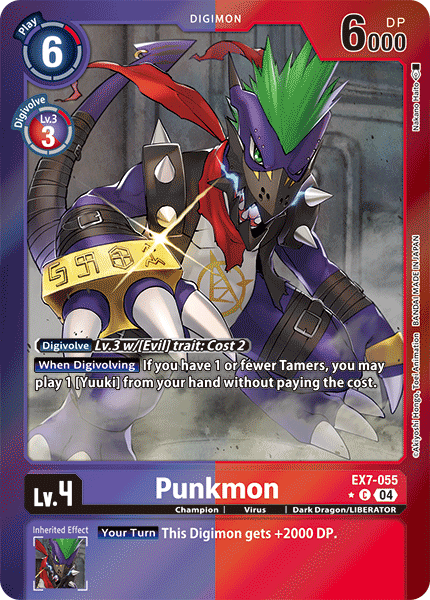 Punkmon (EX7-055) Limited Common