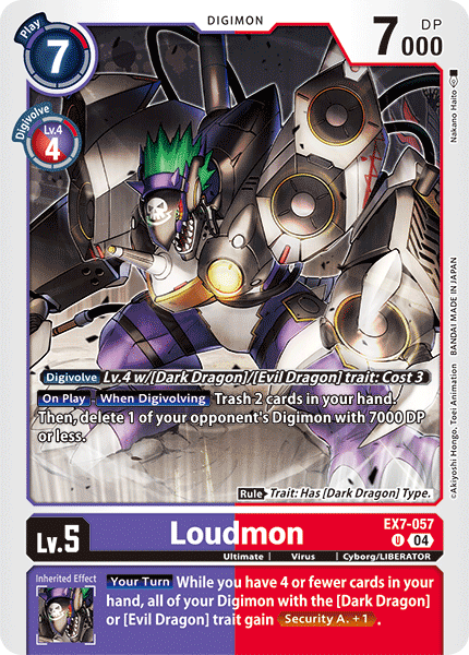 Loudmon (EX7-057) Uncommon