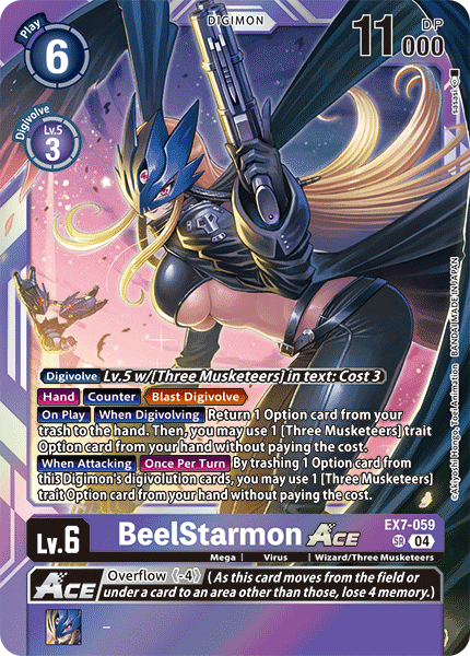 BeelStarmon ACE (EX7-059) Super Rare