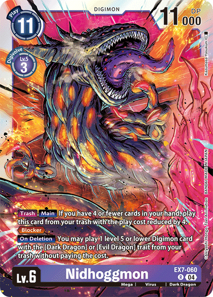 Nidhoggmon (EX7-060) Rare