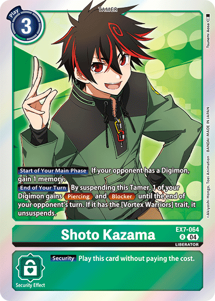 Shoto Kazama (EX7-064) Rare