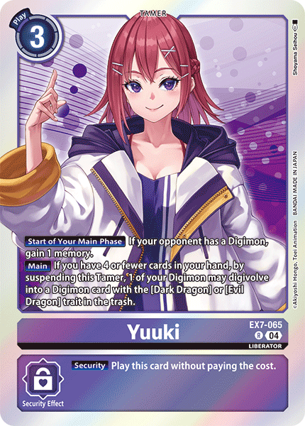 Yuuki (EX7-065) Rare