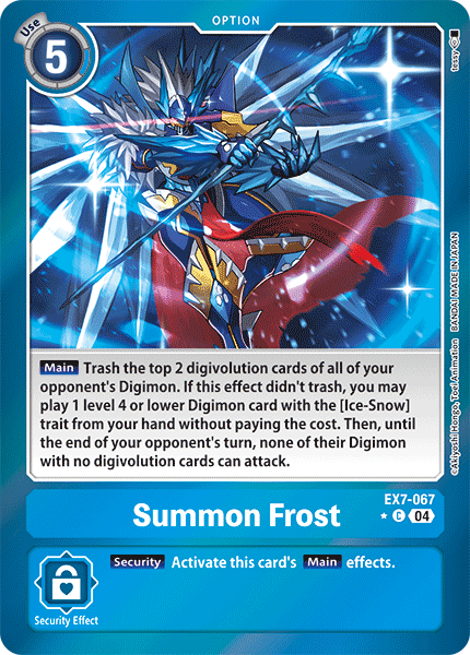 Summon Frost (EX7-067) Limited Common