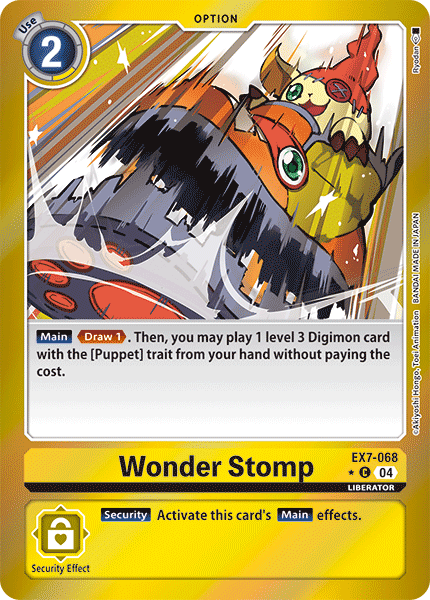 Wonder Stomp (EX7-068) Limited Common