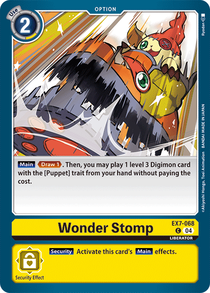 Wonder Stomp (EX7-068) Common