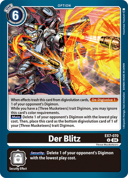 Der Blitz (EX7-070) Uncommon