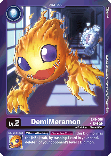 DemiMeramon (EX8-006) Limited Uncommon