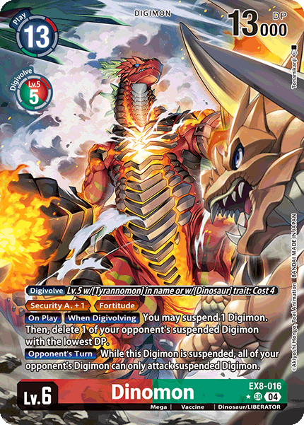 Dinomon (EX8-016) Alternative Art