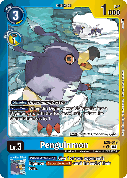 Penguinmon (EX8-019) Limited Common